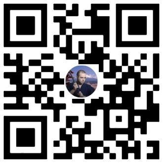 QR code with profile picture